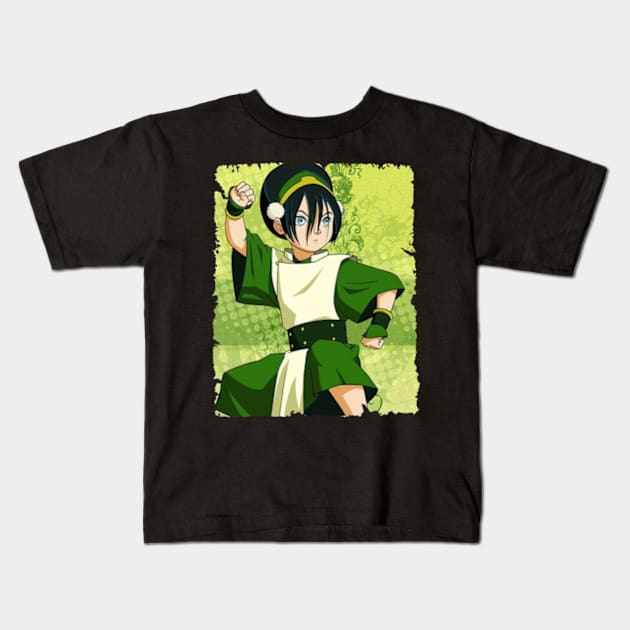 TOPH BEIFONG MERCH VTG Kids T-Shirt by funnymushroomz